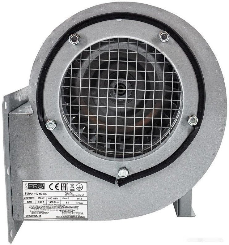 Радиальный вентилятор ERA Pro Buran 140 2K M R Радиальный вентилятор ERA Pro Buran 140 2K M R