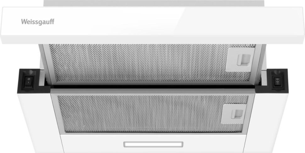 Вытяжка Weissgauff TEL 450 White Glass