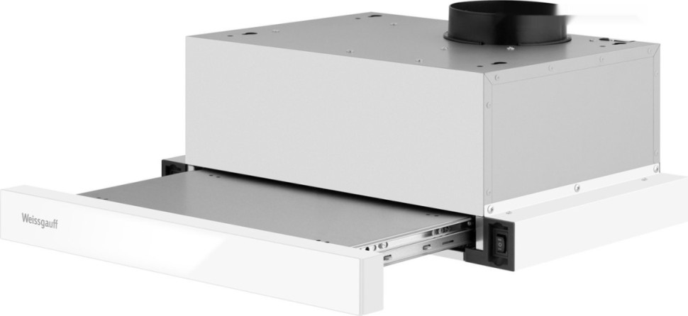 Вытяжка Weissgauff TEL 450 White Glass