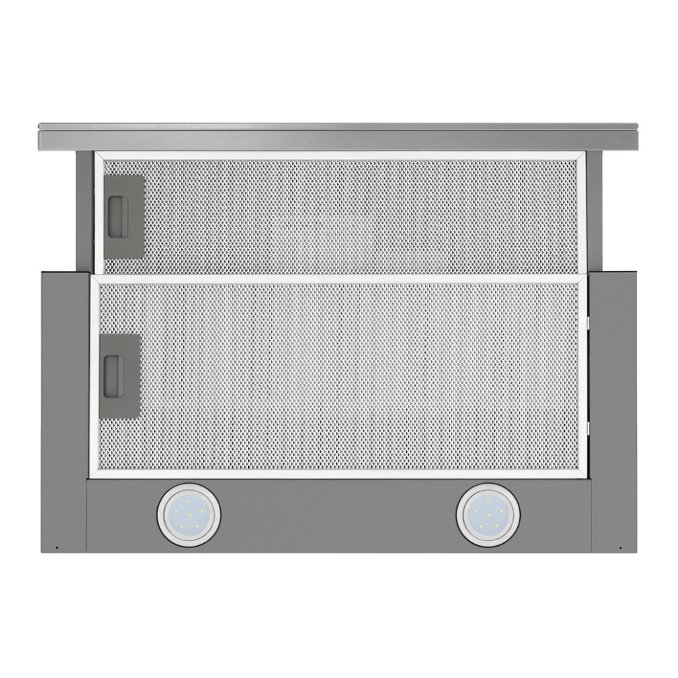 Вытяжка Maunfeld VSQ 60 (нержавеющая сталь/белое стекло)