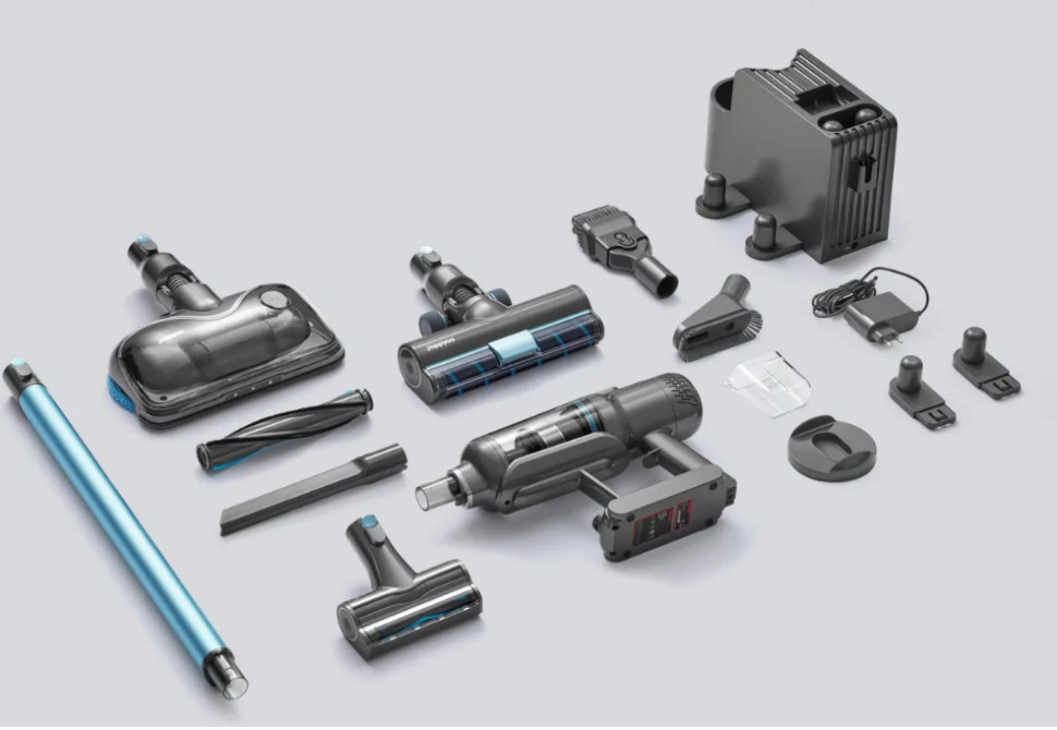 Вертикальный пылесос с влажной уборкой Puppyoo T12 Home Rinse Вертикальный пылесос с влажной уборкой Puppyoo T12 Home Rinse