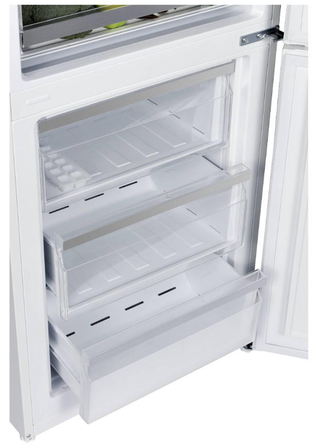 Холодильник с морозильником Korting KNFC 62370 GW