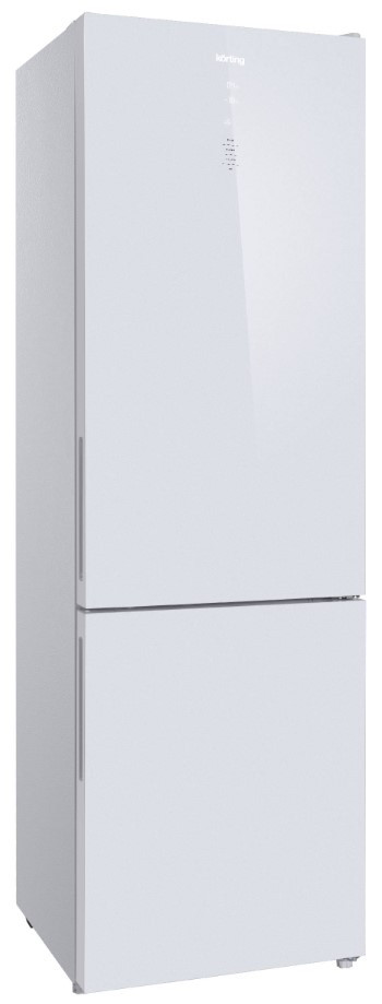 Холодильник с морозильником Korting KNFC 62370 GW