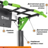 Турник с брусьями Absolute Champion Центрл Спорт Pro Maх (черный/салатовый) Турник с брусьями Absolute Champion Центрл Спорт Pro Maх (черный/салатовый)