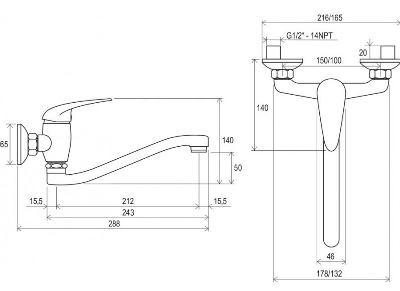 Смеситель Ravak Suzan SN 041.00/100