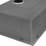 Кухонная мойка Basic CL DS Decor 50x50 (черный, коландер, дозатор)