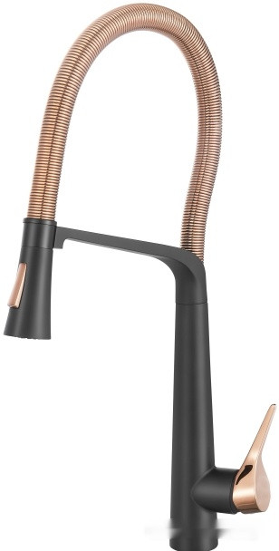 Смеситель Zorg ZRN 980137 (gunblack gold rosy)