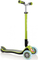 Самокат Globber Elite Deluxe Lights (зеленый)