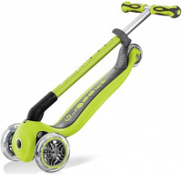 Самокат Globber Elite Deluxe Lights (зеленый)