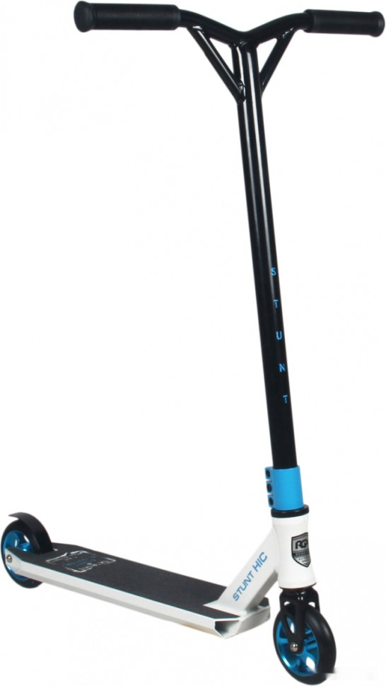 Самокат RGX Stunt HIC (белый/голубой)