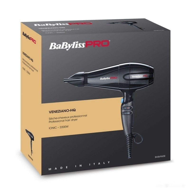 Фен BaByliss PRO Veneziano-HQ Ionic BAB6960IE Фен BaByliss PRO Veneziano-HQ Ionic BAB6960IE