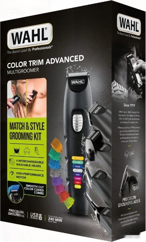 Машинка для стрижки волос Wahl 09893.0464 Color Trim Машинка для стрижки волос Wahl 09893.0464 Color Trim