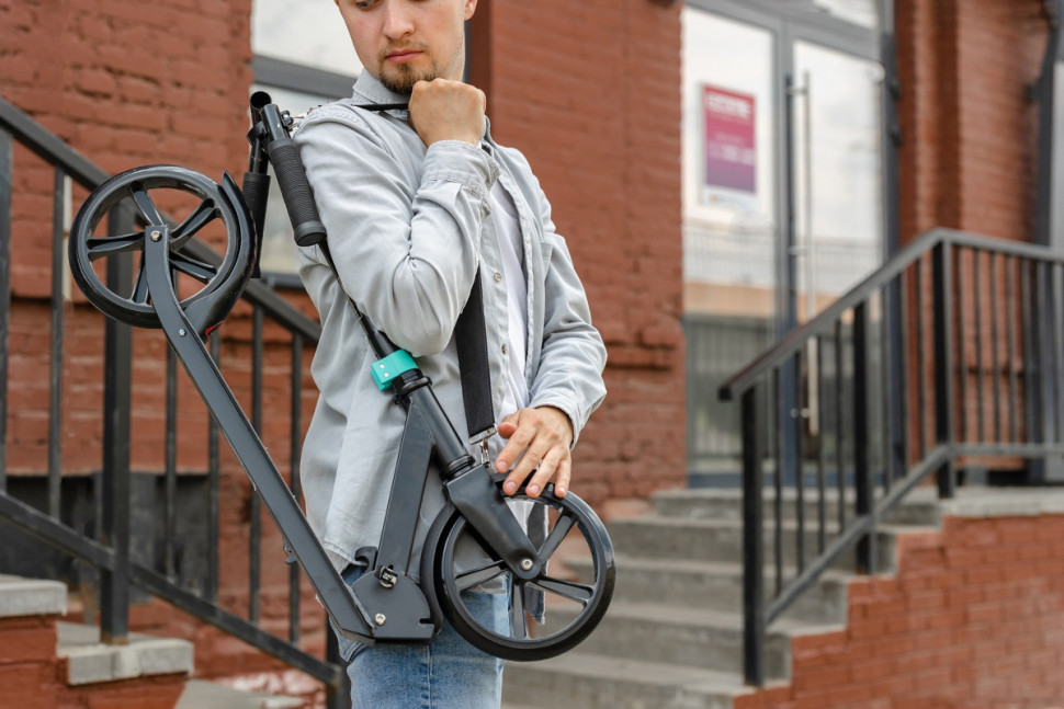 Самокат Ricos Impulse 200H (фиолетовый) Самокат Ricos Impulse 200H (фиолетовый)