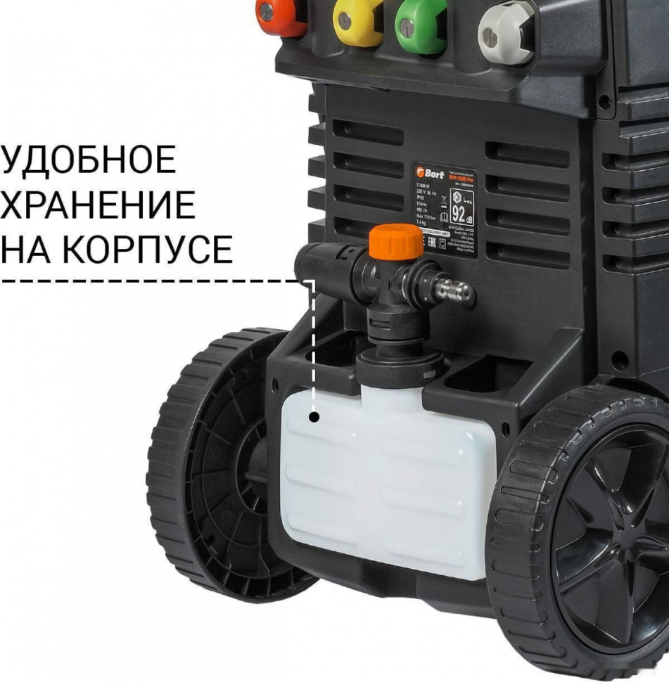 Мойка высокого давления BORT BHR-2300-Pro