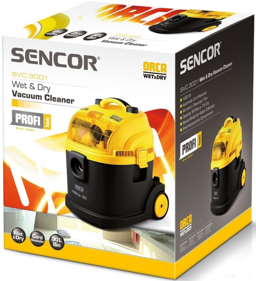 Пылесос Sencor SVC 3001 ORCA Пылесос Sencor SVC 3001 ORCA