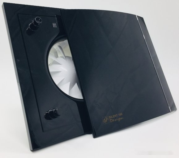 Осевой вентилятор Soler & Palau Silent-100 CHZ Black Design 5210402300-434600 Осевой вентилятор Soler & Palau Silent-100 CHZ Black Design 5210402300-434600