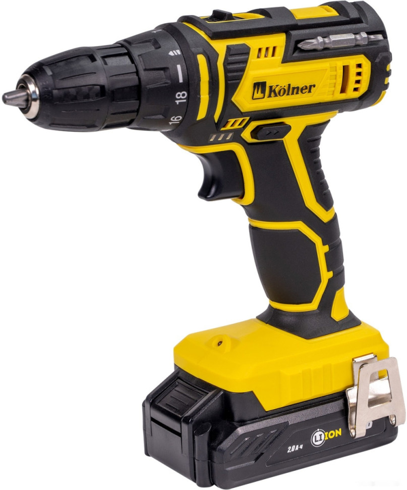 Дрель-шуруповерт Kolner KCD 16-2L (с 2-мя АКБ) Дрель-шуруповерт Kolner KCD 16-2L (с 2-мя АКБ)