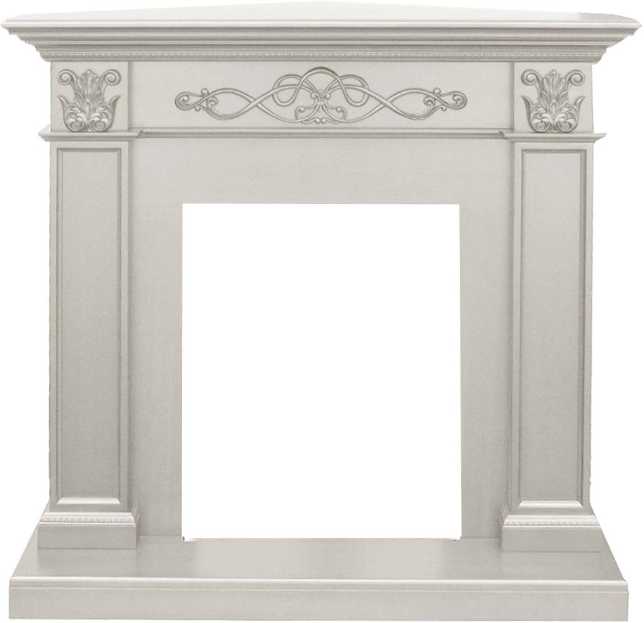 Портал для каминов Smolcom VERONA CORNER STD (Белый дуб)