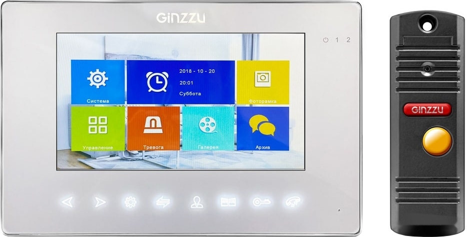 Видеодомофон Ginzzu DPI-0711