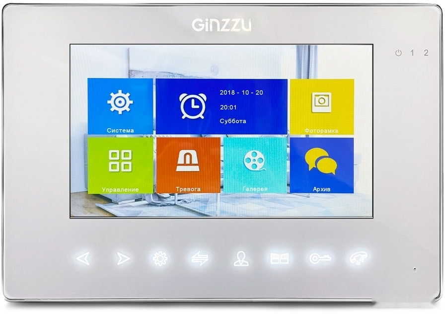 Видеодомофон Ginzzu DPI-0711 Видеодомофон Ginzzu DPI-0711