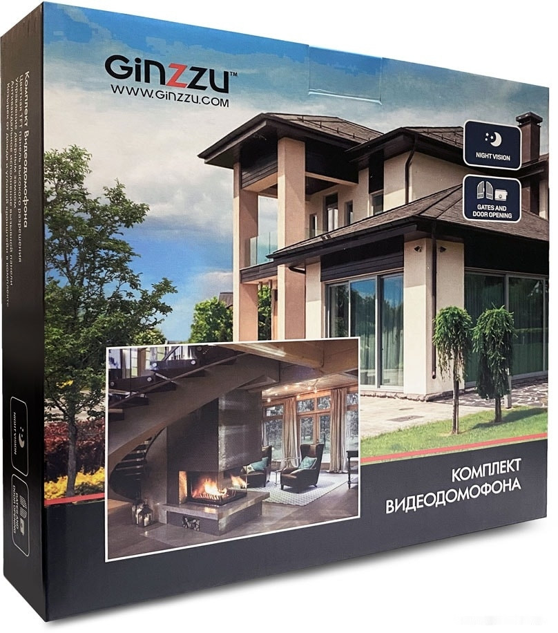 Видеодомофон Ginzzu DPI-0711 Видеодомофон Ginzzu DPI-0711