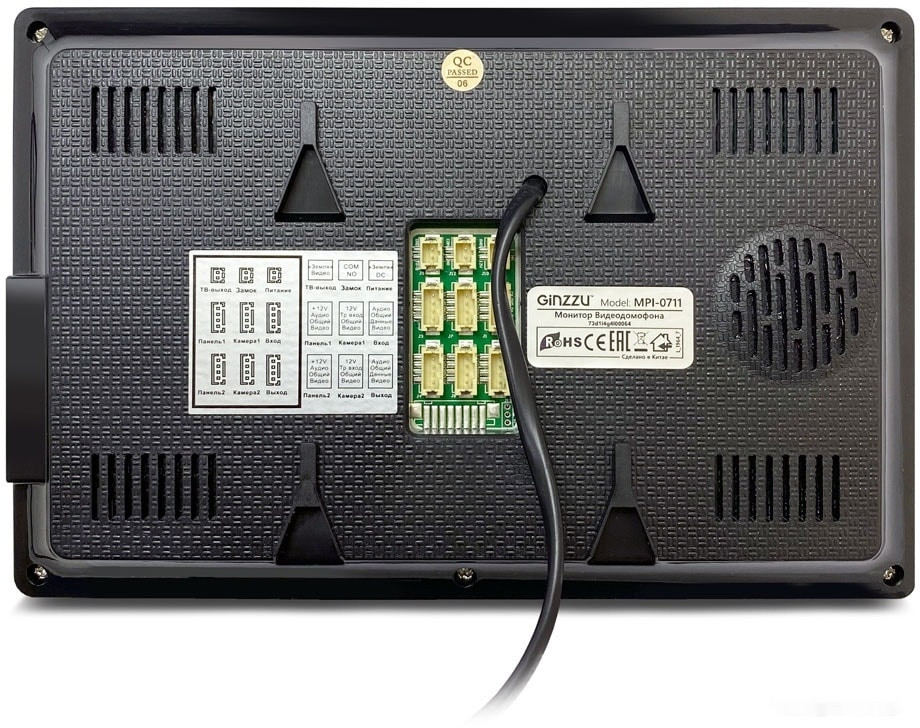 Видеодомофон Ginzzu DPI-0711 Видеодомофон Ginzzu DPI-0711