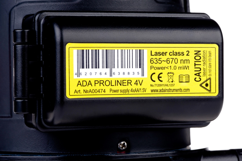Призменный нивелир ADA Instruments PROLiner 4V Призменный нивелир ADA Instruments PROLiner 4V
