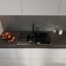 Кухонная мойка GranFest GF-Q775KL (черный) Кухонная мойка GranFest GF-Q775KL (черный)