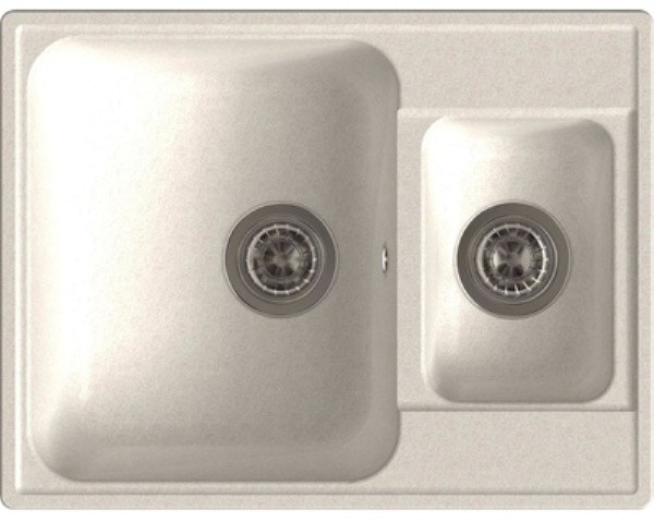 Кухонная мойка GranFest QUARZ Z-09 (белый)