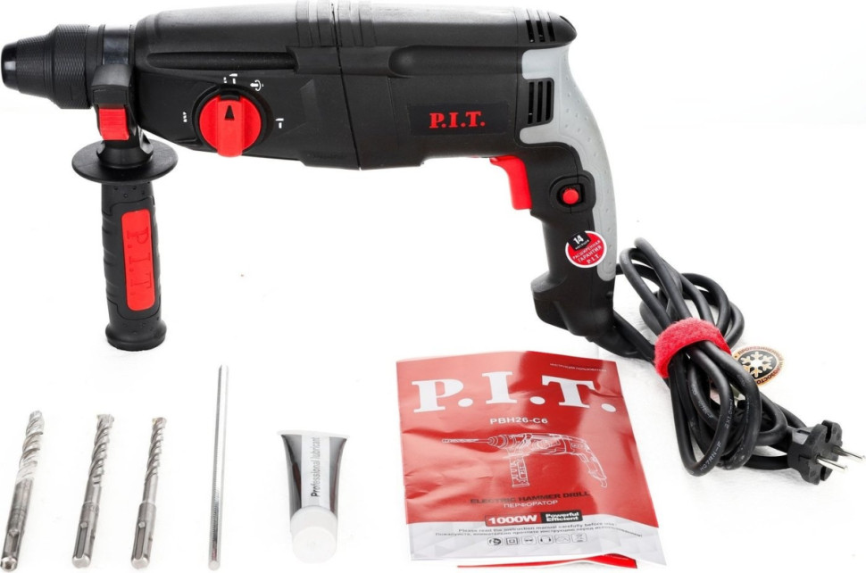 Перфоратор P.I.T. PBH26-C6 (кейс) Перфоратор P.I.T. PBH26-C6 (кейс)