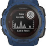 Умные часы Garmin Instinct Solar (голубой прилив)