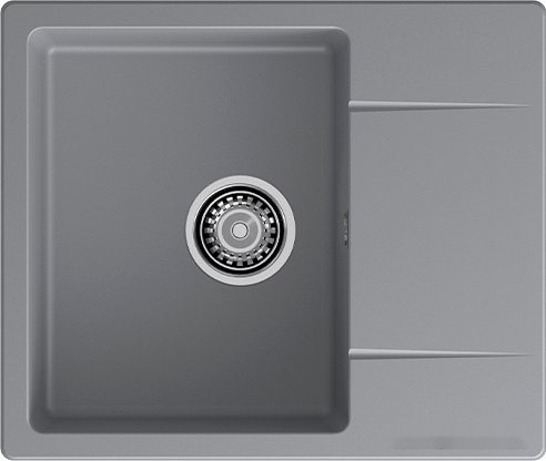 Кухонная мойка GranFest Urban GF-UR-258L (темно-серый)