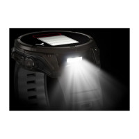 Умные часы Garmin Fenix 8 Solar, Sapphire 47мм (титановый угольно-серый DLC с черным ремешком)