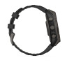 Умные часы Garmin Fenix 8 Solar, Sapphire 47мм (титановый угольно-серый DLC с черным ремешком)