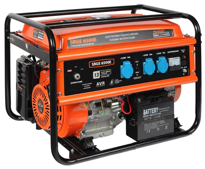 Электростанция Patriot SRGE 6500Е