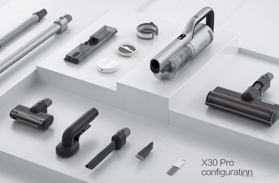 Вертикальный пылесос с влажной уборкой Roidmi X30 Pro Вертикальный пылесос с влажной уборкой Roidmi X30 Pro