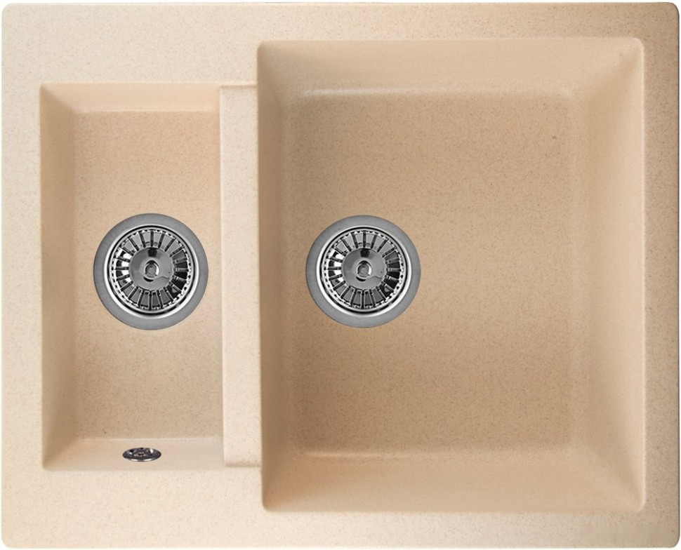 Кухонная мойка Berge BR-6150 (бежевый матовый)
