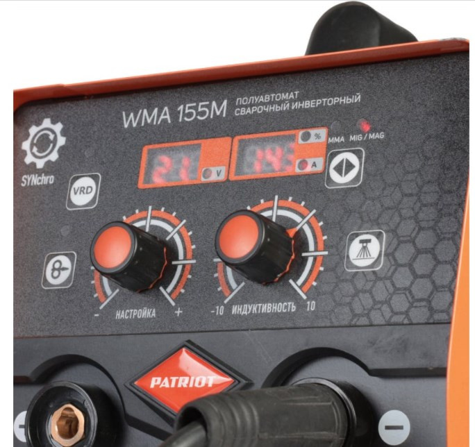 Сварочный инвертор Patriot WMA 155 M Сварочный инвертор Patriot WMA 155 M