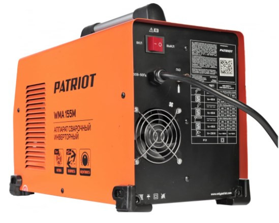 Сварочный инвертор Patriot WMA 155 M Сварочный инвертор Patriot WMA 155 M