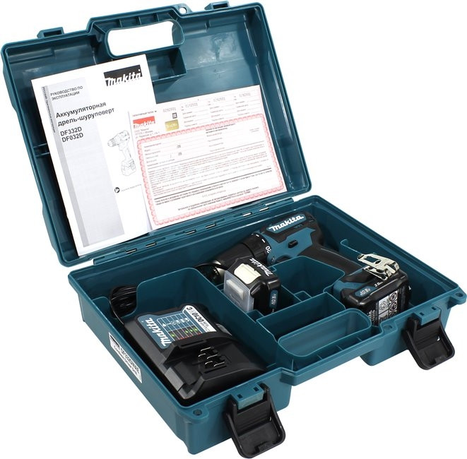 Дрель-шуруповерт Makita DF332DWAE