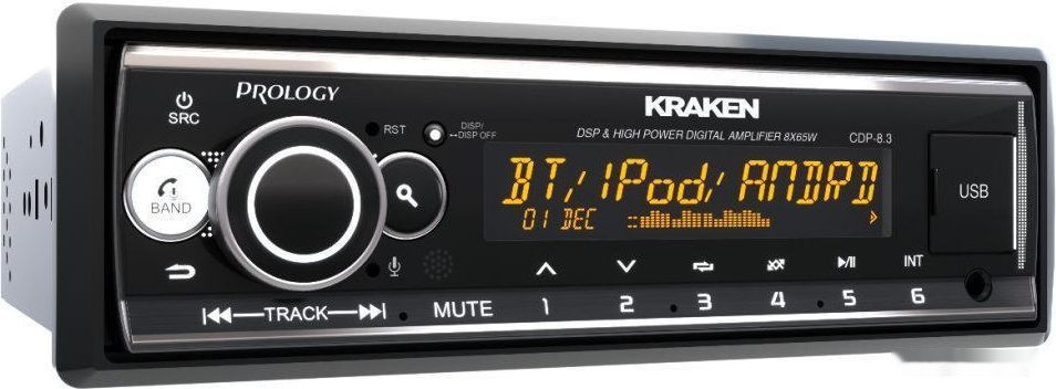 Автомагнитола Prology CDP-8.3 Kraken