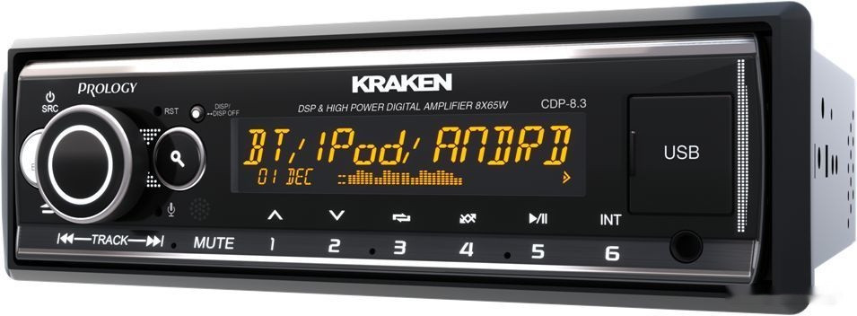 Автомагнитола Prology CDP-8.3 Kraken