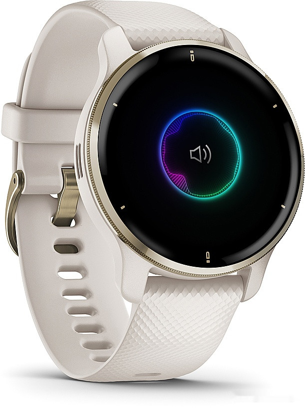 Умные часы Garmin Venu 2 Plus (золотистый/бежевый)