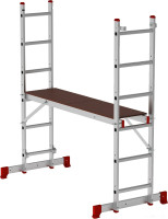 Лестница-трансформер Новая Высота NV 1415 помост 6 ступеней