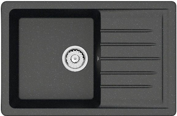 Кухонная мойка Berge BR-7602 + Like F8005022 (черный) Кухонная мойка Berge BR-7602 + Like F8005022 (черный)