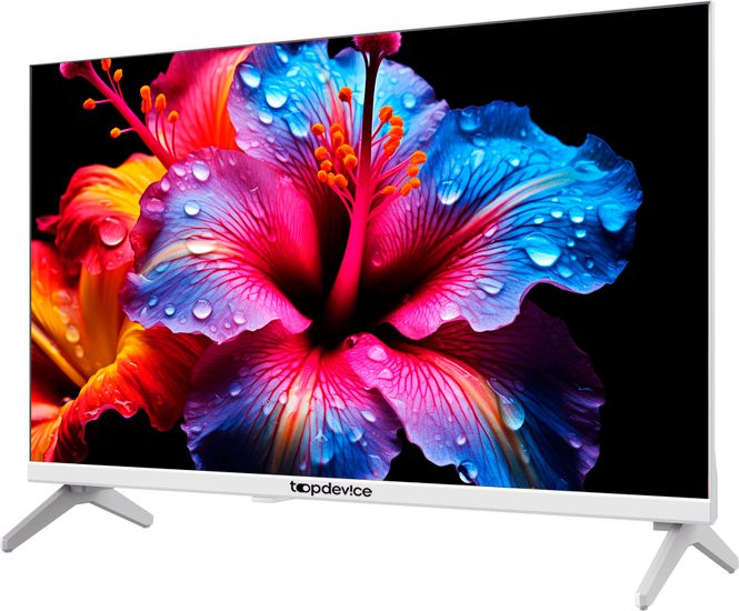 Телевизор TopDevice 24" LED Frameless CN04 (белый) Телевизор TopDevice 24" LED Frameless CN04 (белый)