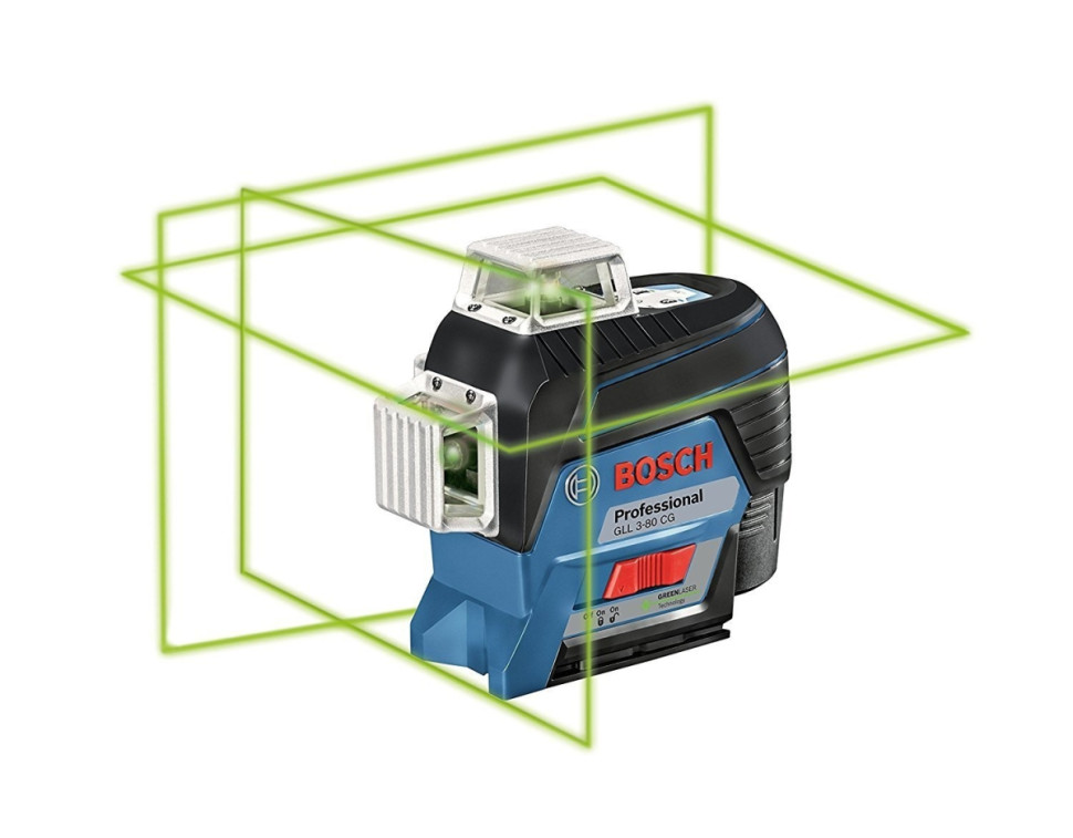 Лазерный нивелир Bosch GLL 3-80 CG Professional (с держателем BM 1) Лазерный нивелир Bosch GLL 3-80 CG Professional (с держателем BM 1)