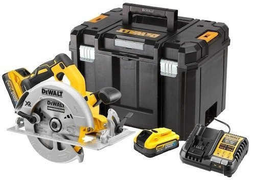 Дисковая (циркулярная) пила DeWALT DCS570H2T (с 2-мя АКБ, кейс)