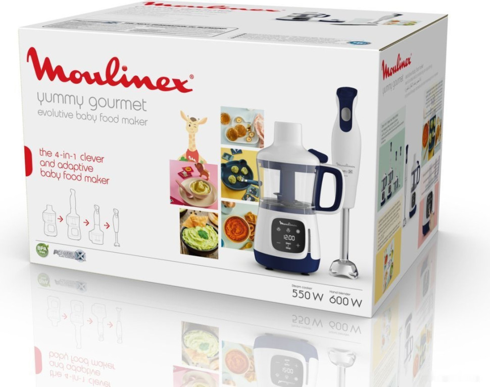 Блендер Moulinex Yummy Gourmet DD55W110