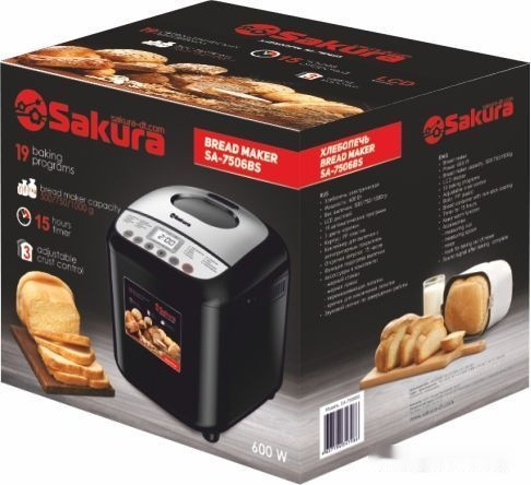 Хлебопечка Sakura SA-7506BS Хлебопечка Sakura SA-7506BS